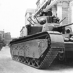T-35 soviet heavy tank  model 1939 in Moscow 1940 (4)