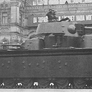 T-35 soviet heavy tank  model 1939 in Moscow 1940 (1)
