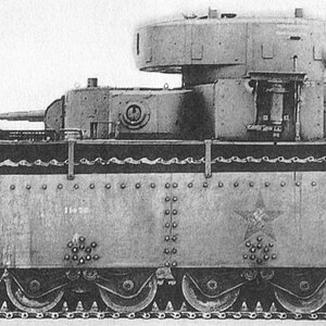 T-35 soviet heavy tank model 1938, the starboard, Fall 1941 (2)