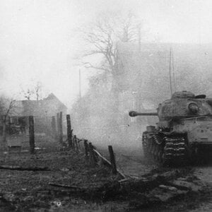 IS-2 heavy tank of the Polish 1st Army 1945