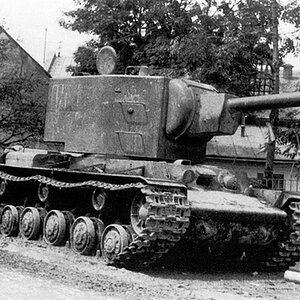 KV-2 heavy tank of the  8AD, 4MC , 1941 (2)