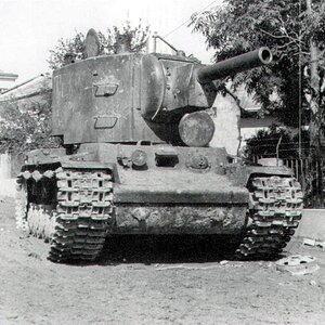 KV-2 heavy tank of the  8AD, 4MC , 1941 (1)