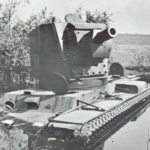 KV-2, an early production tank,  1941 (2)