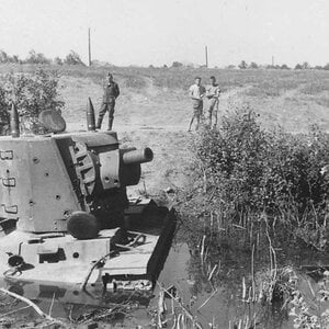 KV-2, an early production tank,  1941 (1)