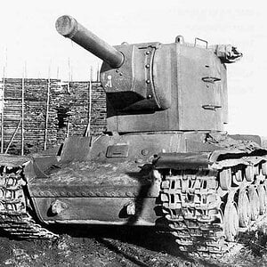 KV-2 U-7 heavy tank 1940, the general view