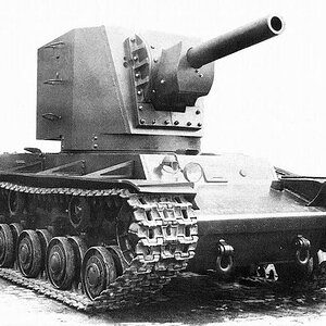 KV-2 U-4 early heavy tank 1940, the general view