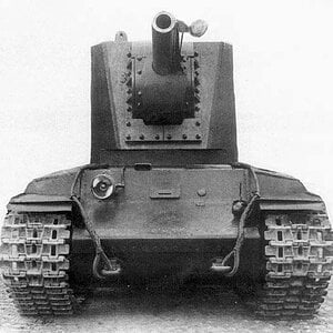 KV-2 U-3 early heavy tank 1940, the front viewg