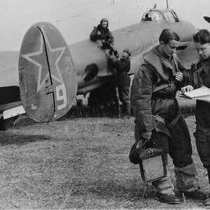 Petlyakow Pe-2 of the VVS.