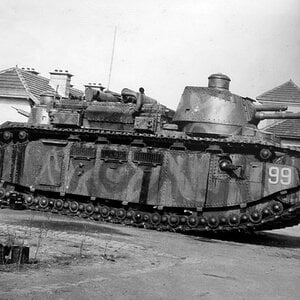 French heavy tank Char 2C no.99, 1939