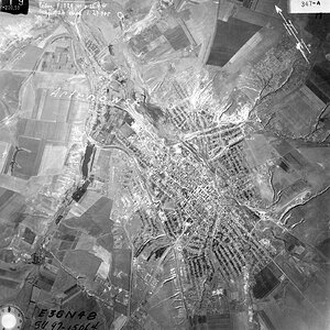 Artemovsk, a German air recce picture taken in 1941