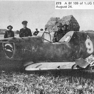 Bf109 of 1-JG52 brought down at Ramsgate.jpg