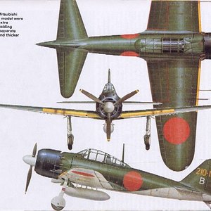 Mitsubishi A6M5c Zero Sen Model 52C