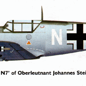 J Steinhoffs Bf109D