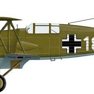 Avia B.534 Captured by Luftwaffe