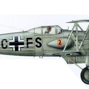 Avia B534 Captured Luftwaffe RC+FS