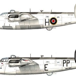 B-24 Liberators of 311 (Czech) Sqdn RAF