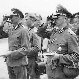 A group of German officers, 1941