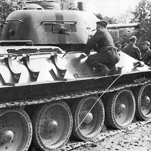Т-34/76  captured by Germans