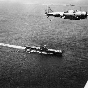 Douglas SBD Dauntless, USS Enterprise CV-6 & USS Saratoga CV-3, Guadalcanal, 19 Dec 1942 (1)