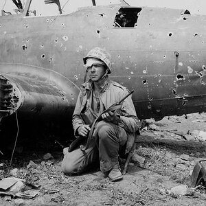 US Marine, Iwo Jima