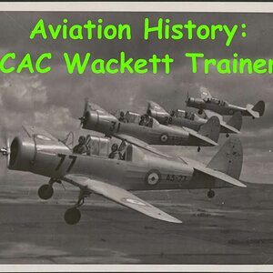 Aviation History: The CAC Wackett Trainer