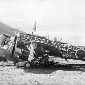 Wrecked Ki-43-IIas