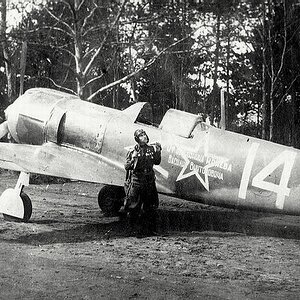 Lavochkin La-5FN "White 14", 178 GIAP, 1944