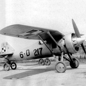 PZL P-11/III prototype, NAR, Cleveland, USA, 1932 (1)