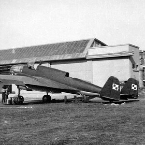 PZL 37/II Łoś prototype captured by Germans in 1939 (2)