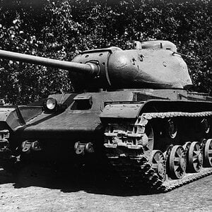 KV-85 heavy tank, Summer 1943, the general view