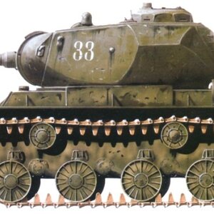 KV-85 heavy tank no. 33, Autumn 1943