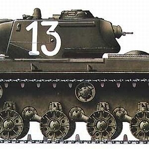 KV-1S heavy tank