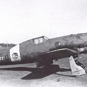 Macchi Mc.202 Folgore, 17º Gruppo, 72º Squadriglia, no.72-8, 1943