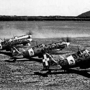 Macchi MC.202 Folgore, 1° Stormo, 6° Gruppo, 88° Squadriglia, no.88-9, 88-3, 88-10, 1943