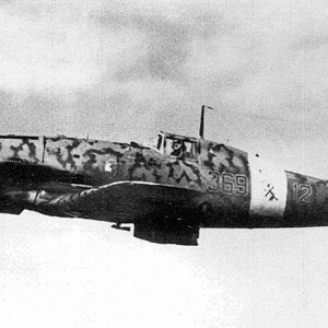 Macchi MC.202 Folgore, 53° Stormo, 22° Gruppo, 369° Squadriglia, no.369-1, serial MM9691