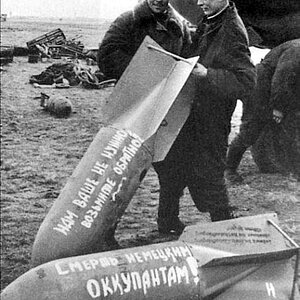 Soviet bombs for Nazi Germans