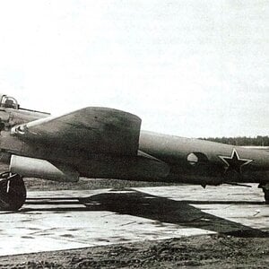 Petlyakov Pe-2M prototype, 1945