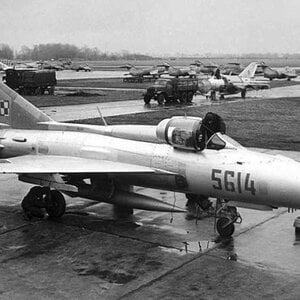 MiG-21PFM  "Red 5614",  26FR of the Polish AF, Zegrze Pomorskie airfield