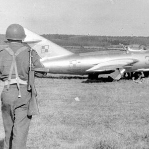 Lim-2 (MiG-15Bis) Polish AF Bornholm March 1953 (2)
