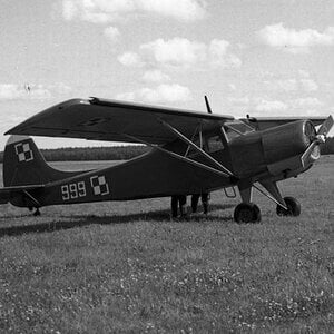 Yakovlev Yak-12 of t eh Polish AF used as a liaison plane