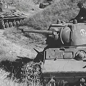KV-1 heavy tank named "Невский" ( Nevsky ) 1943 (1)