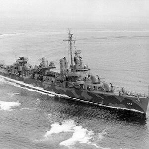 USS Fletcher (DD-445) 1942