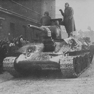T-34/76 no.228, Bydgoszcz, Poland,  26 January 1945