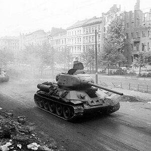 T-34/85, Berlin, April 1945