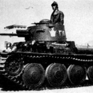 Iranian Army Škoda-CKD TNH-P light tank, 1937