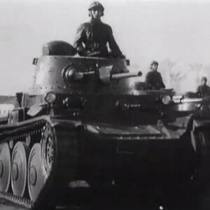 Iranian Army Škoda-CKD TNH-P light tank, Tehran, 1942