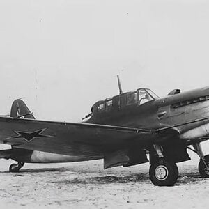 Sukhoi Su-6, AM-49 engine, armed with 37mm 11-P cannons, 1944