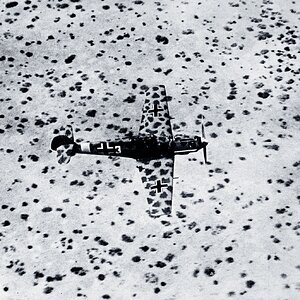 Bf109E-4/Trop, I./JG27 over the North Africa, Libya, 1942