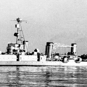 A soviet Admiral Nakhimov-class light cruiser "Chervona Ukraina", the Black Sea Fleet, pre-war image (3)