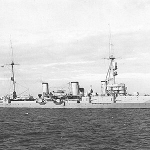 A soviet Admiral Nakhimov-class light cruiser "Chervona Ukraina", the Black Sea Fleet, pre-war image (2)